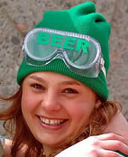 Green Beer Day Goggles