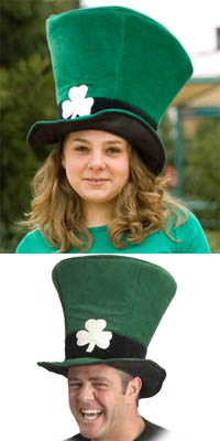 Green Beer Day Top Hat