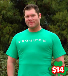 S*M*A*S*H*E*D T-shirt